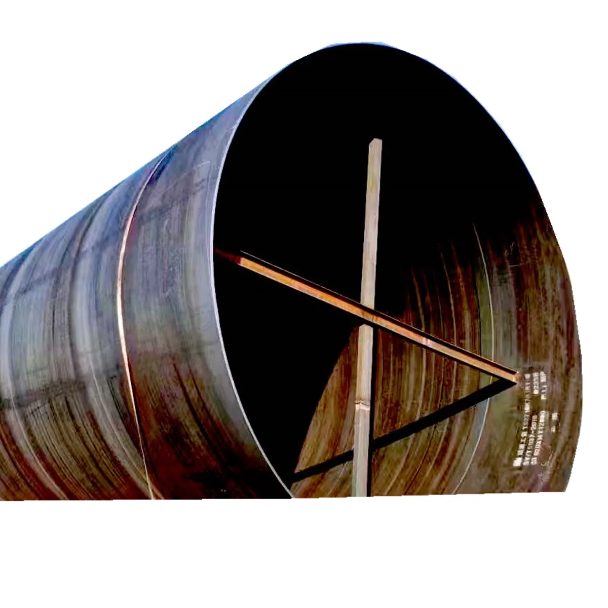 377-1220mm  Large Diameter Q235B Steel Pipe Spiral Welded pipe SSAW steel  tube